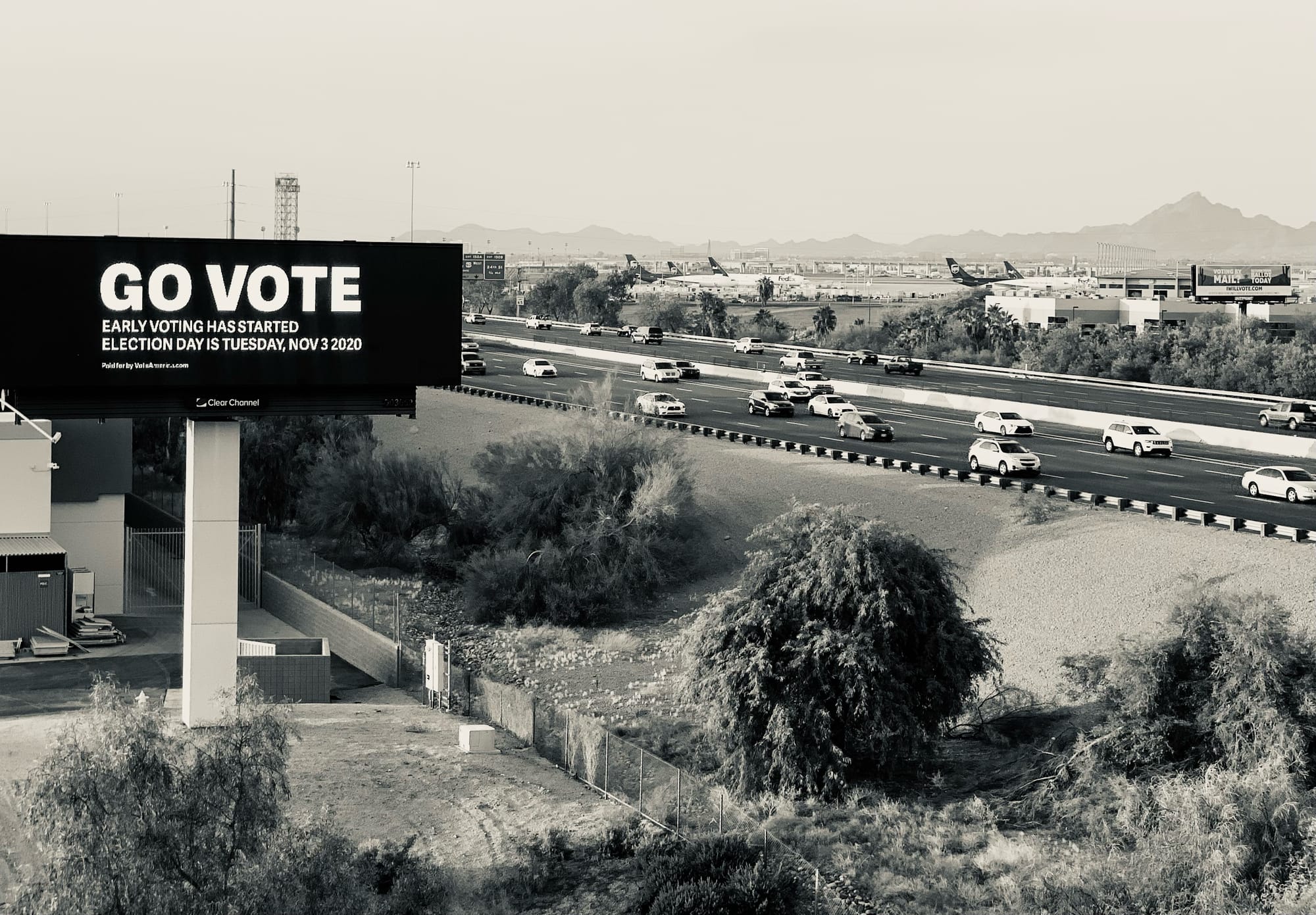 VoteAmerica’s 2020 billboard and gas station GOTV campaign